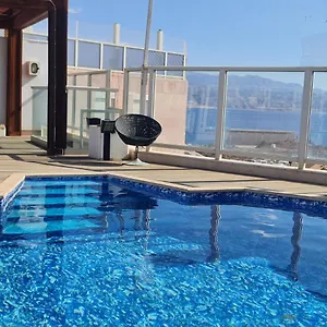 Top-class Exclusive Luxury Penthause Royal Sea View With Privat Pool On The Roof דירה אילת